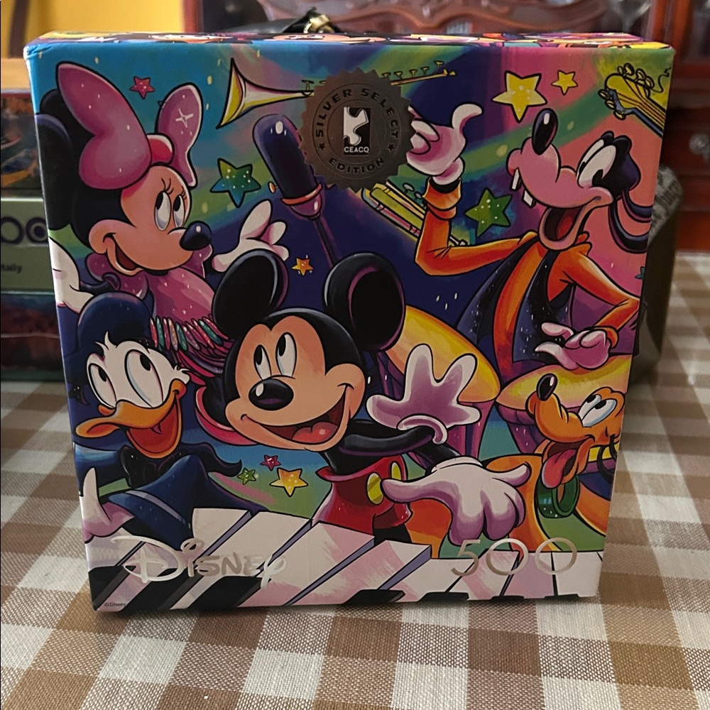 Disney Multicolor Cartoon Character Box